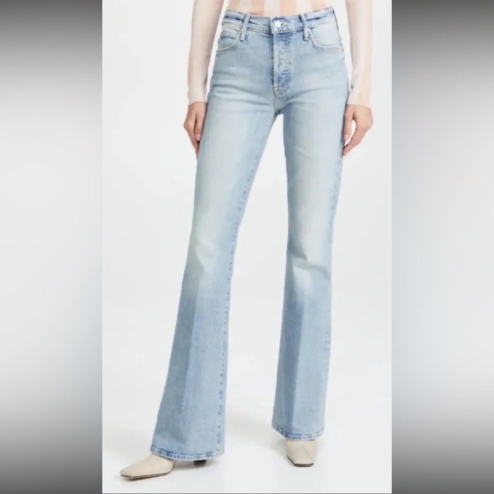 MOTHER The Stunner Cruiser Bless You Jeans Light Blue